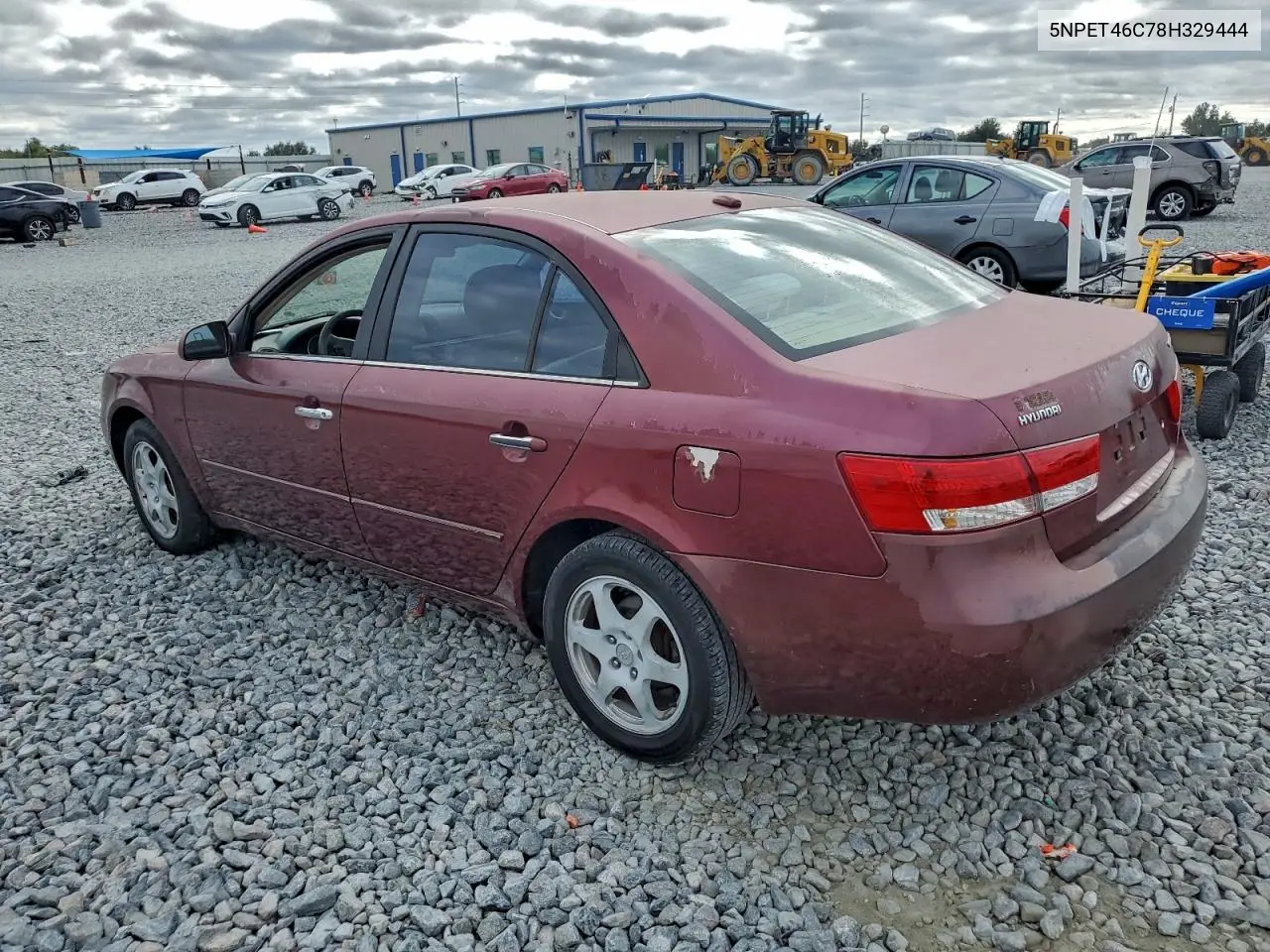 5NPET46C78H329444 2008 Hyundai Sonata Gls