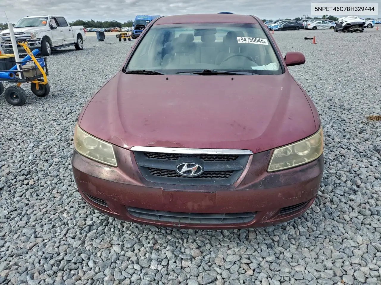 5NPET46C78H329444 2008 Hyundai Sonata Gls