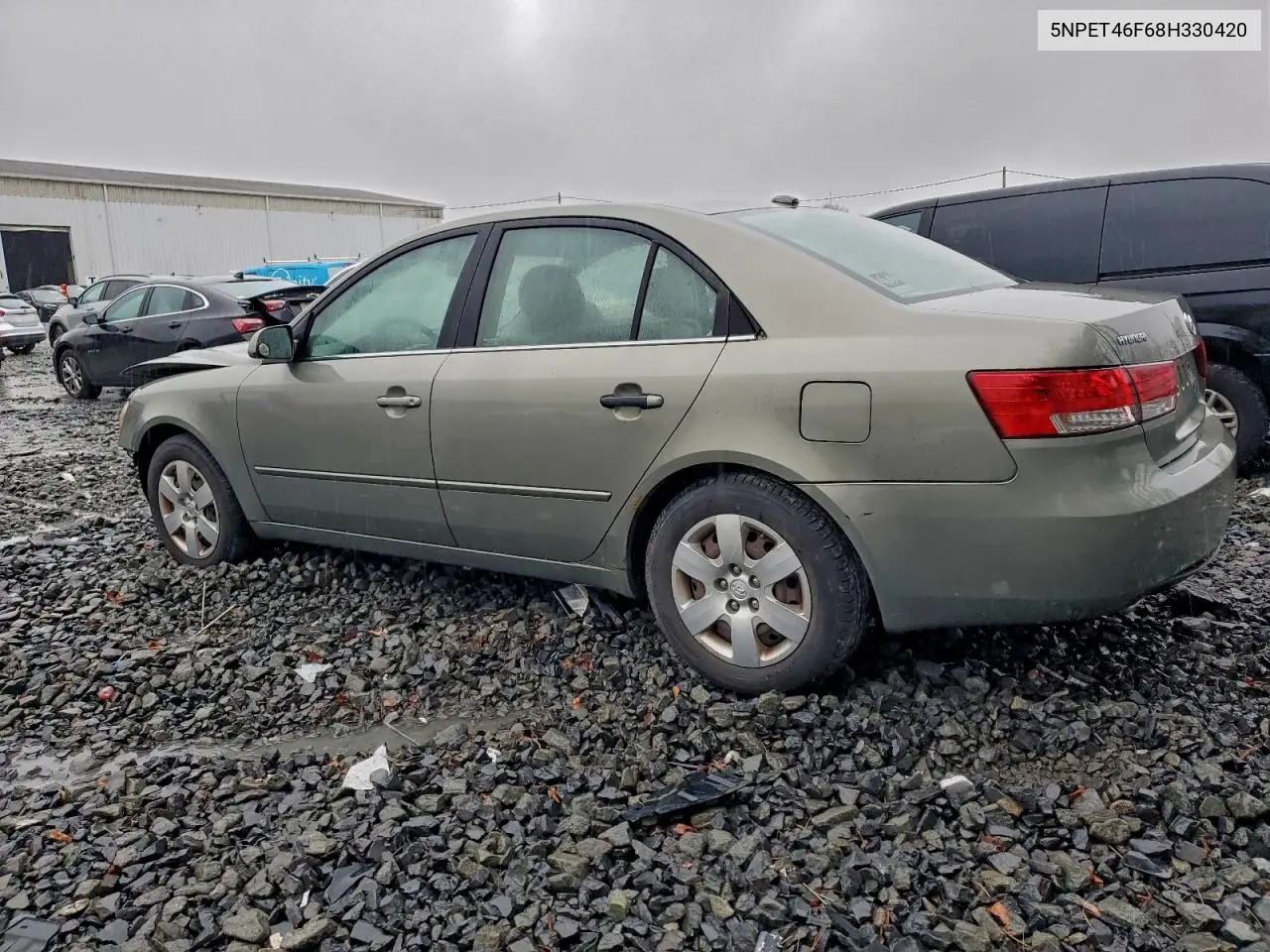 5NPET46F68H330420 2008 Hyundai Sonata Gls