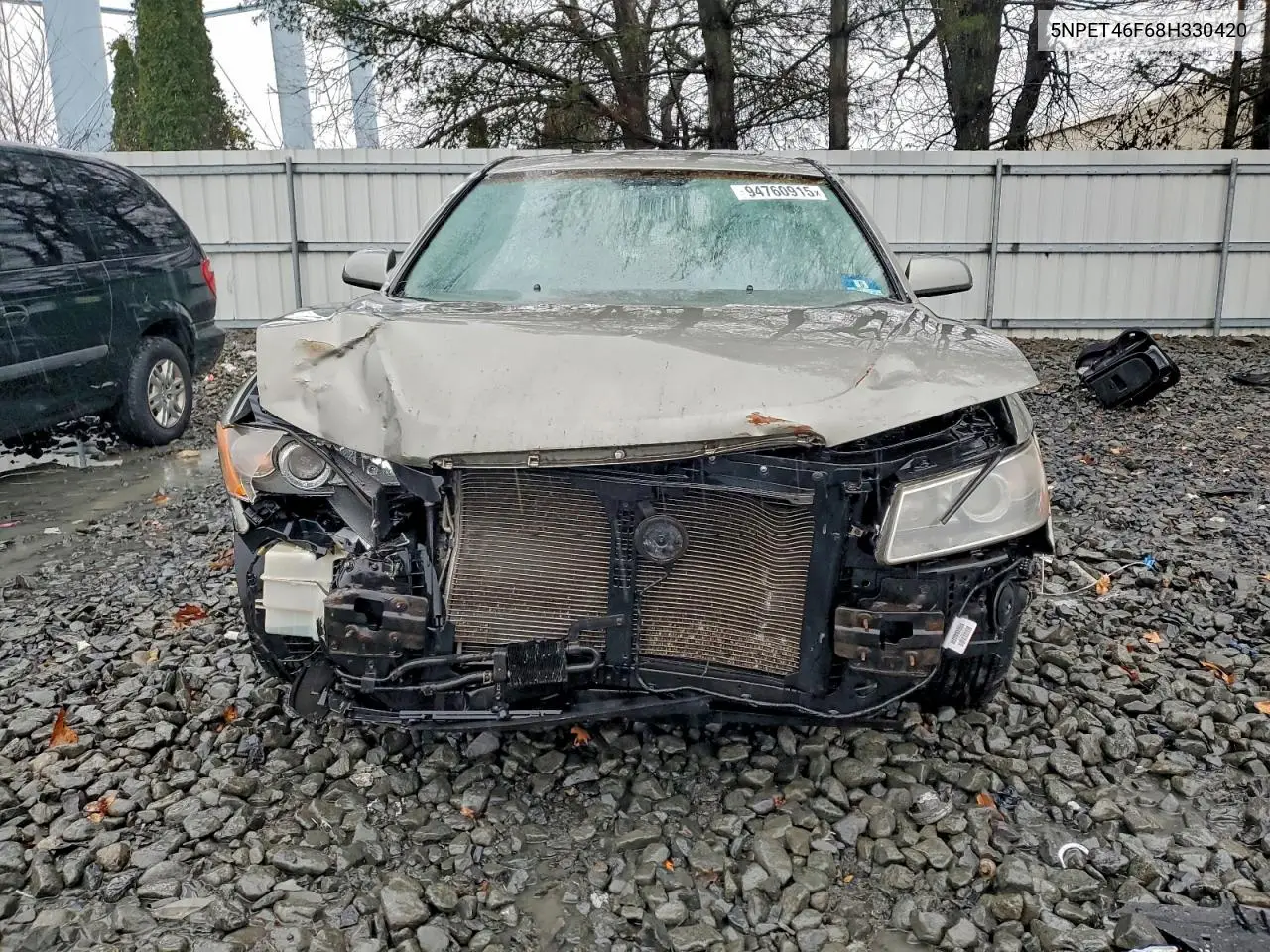 5NPET46F68H330420 2008 Hyundai Sonata Gls