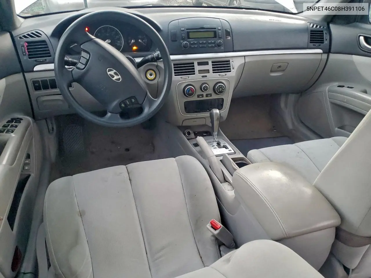 5NPET46C08H391106 2008 Hyundai Sonata Gls