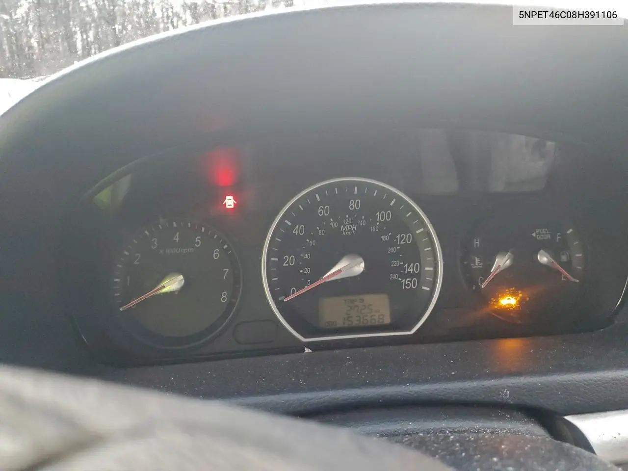 5NPET46C08H391106 2008 Hyundai Sonata Gls