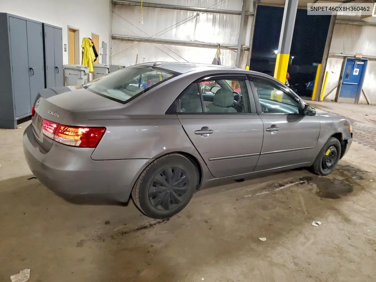 5NPET46CX8H360462 2008 Hyundai Sonata Gls