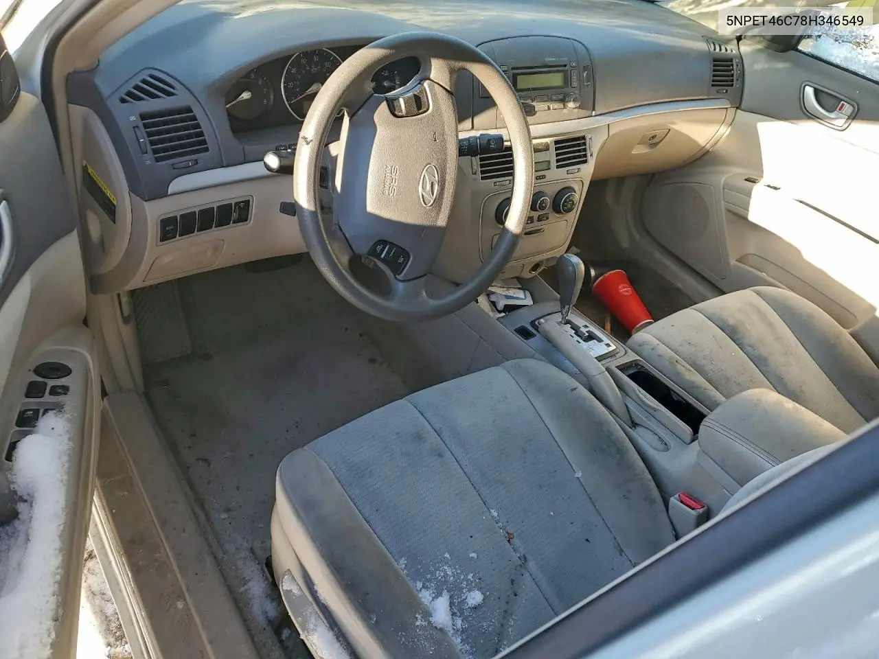 5NPET46C78H346549 2008 Hyundai Sonata Gls