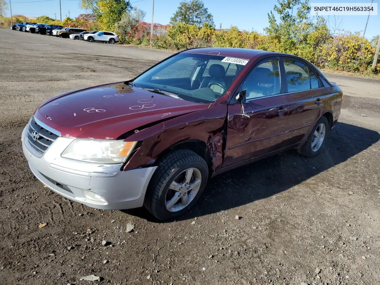 5NPET46C19H563354 2009 Hyundai Sonata Gls