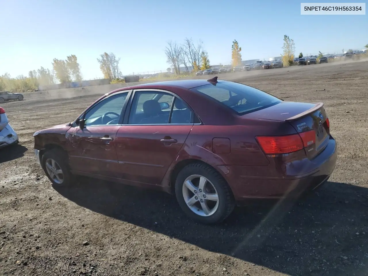 5NPET46C19H563354 2009 Hyundai Sonata Gls