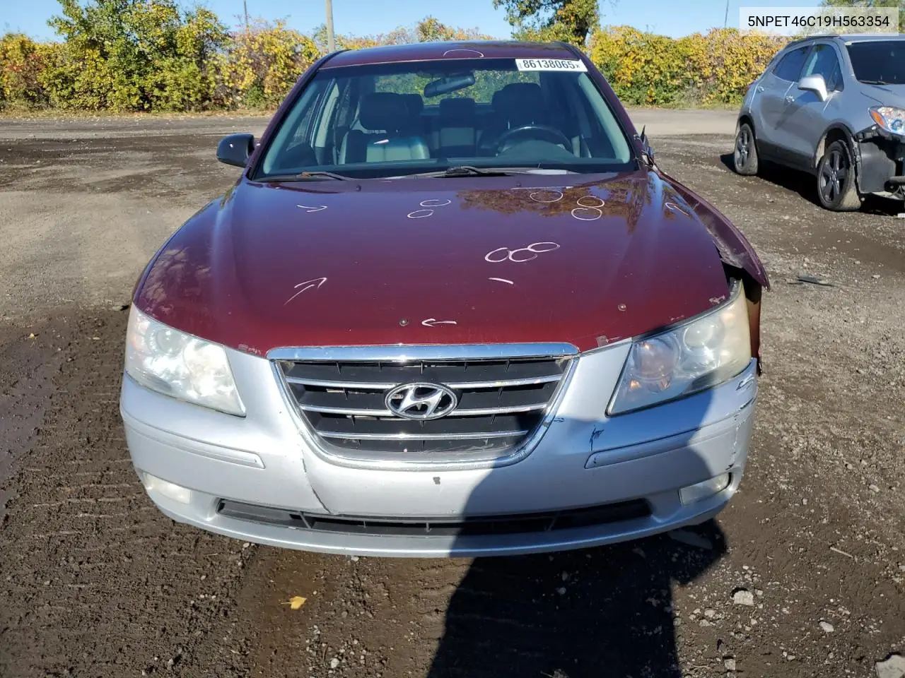5NPET46C19H563354 2009 Hyundai Sonata Gls