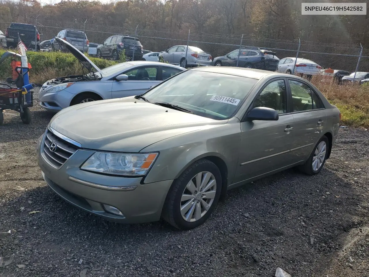 5NPEU46C19H542582 2009 Hyundai Sonata Se