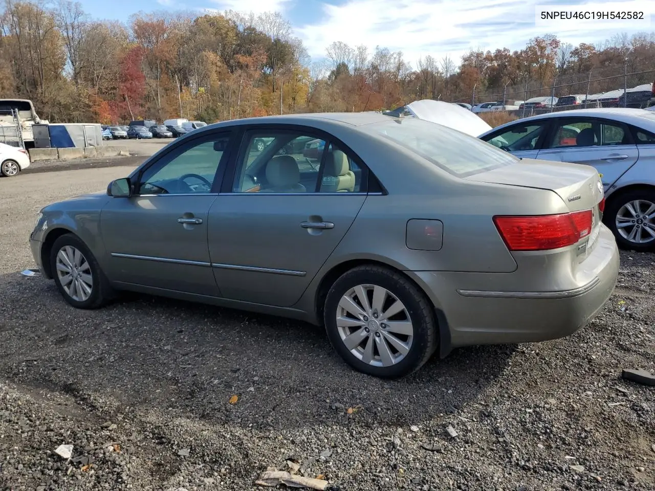 5NPEU46C19H542582 2009 Hyundai Sonata Se