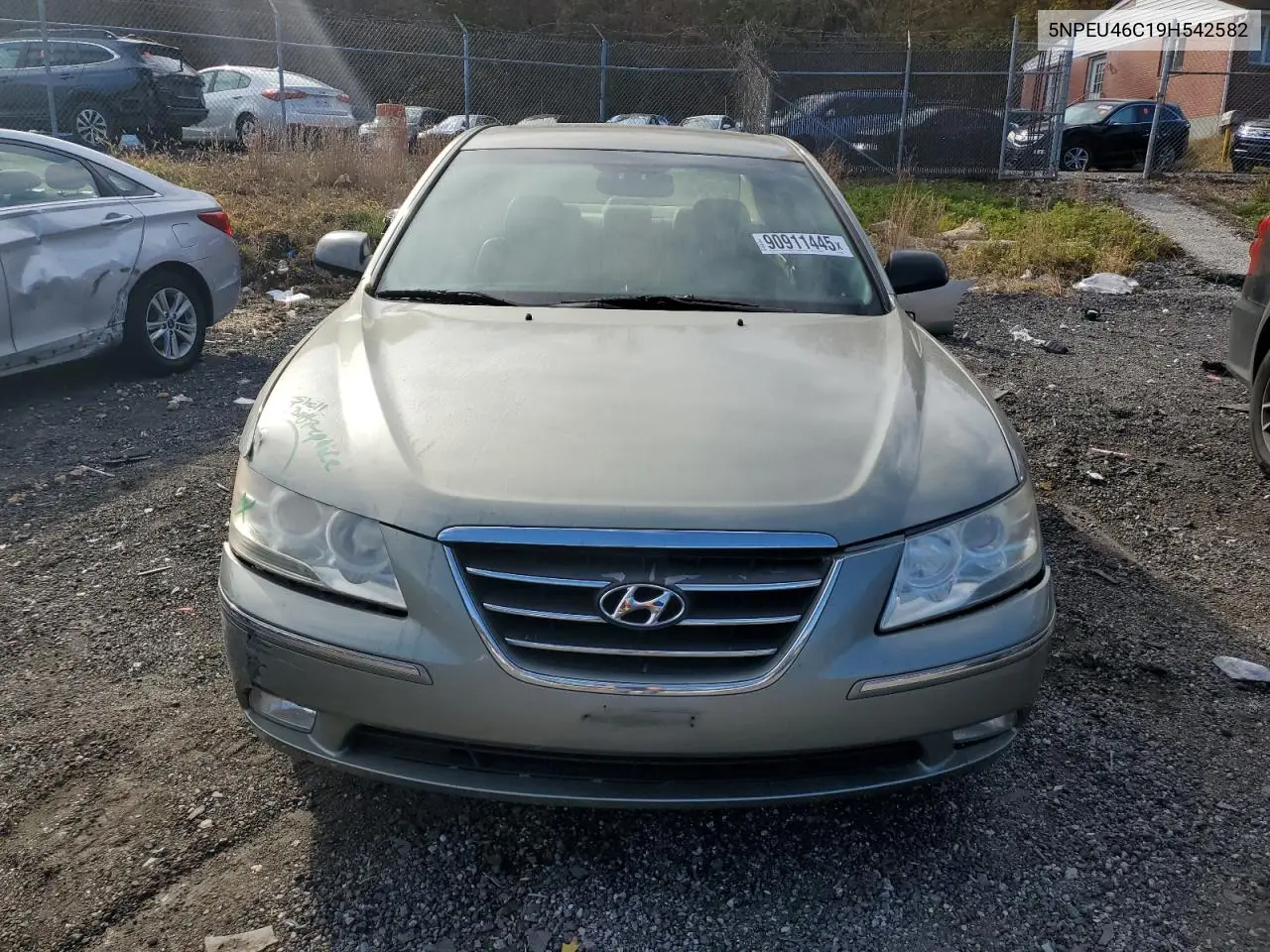 5NPEU46C19H542582 2009 Hyundai Sonata Se