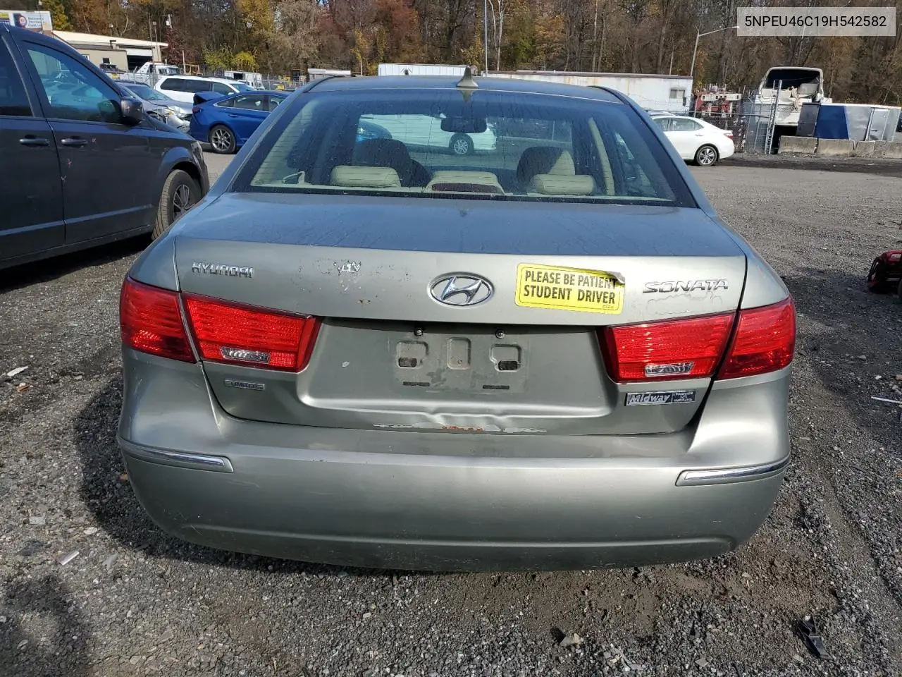 5NPEU46C19H542582 2009 Hyundai Sonata Se