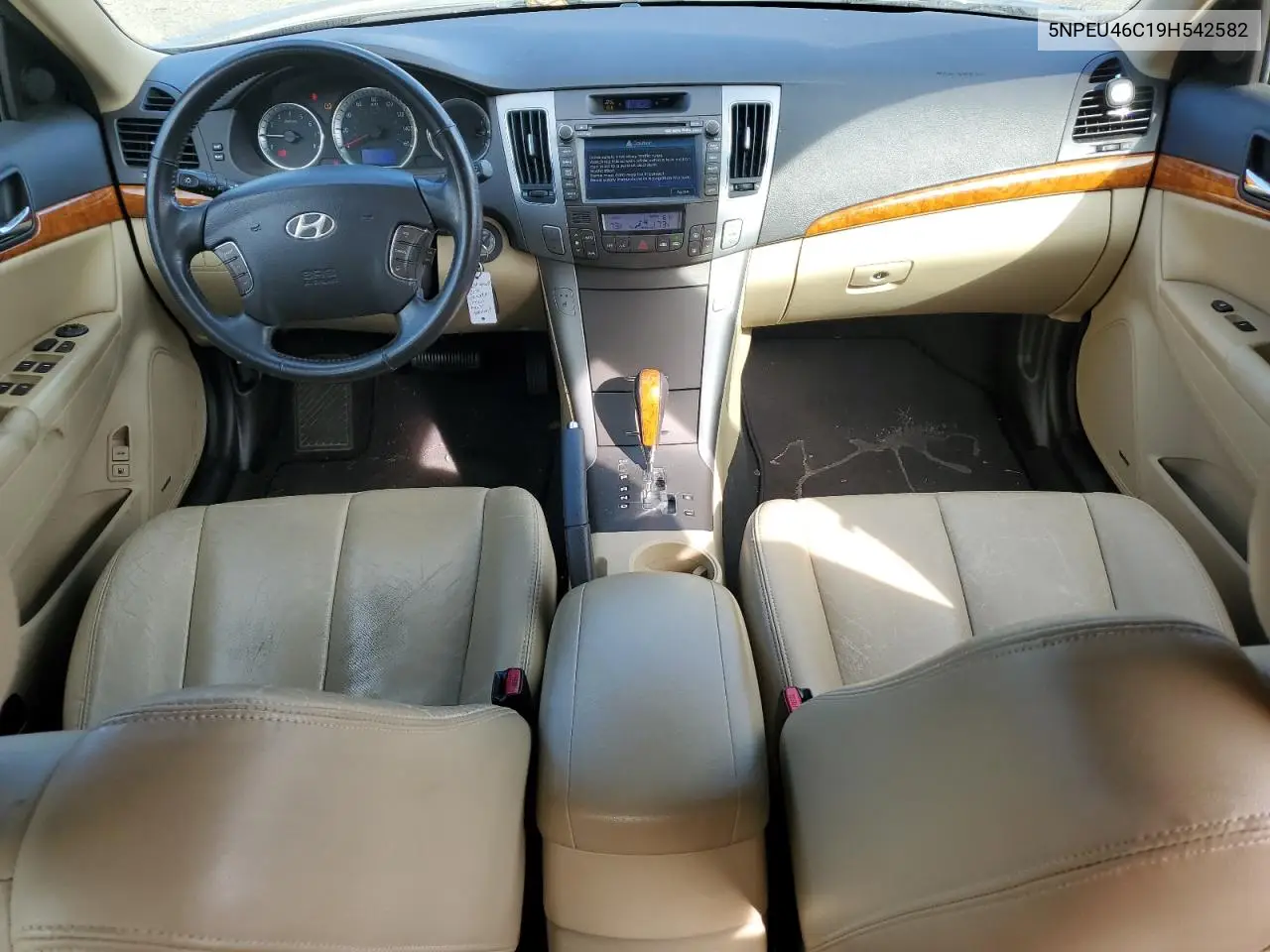 5NPEU46C19H542582 2009 Hyundai Sonata Se