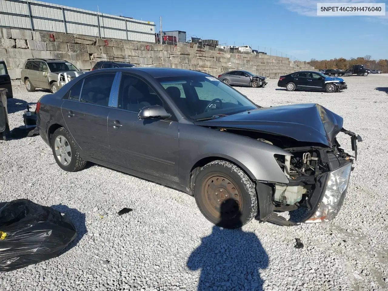 5NPET46C39H476040 2009 Hyundai Sonata Gls
