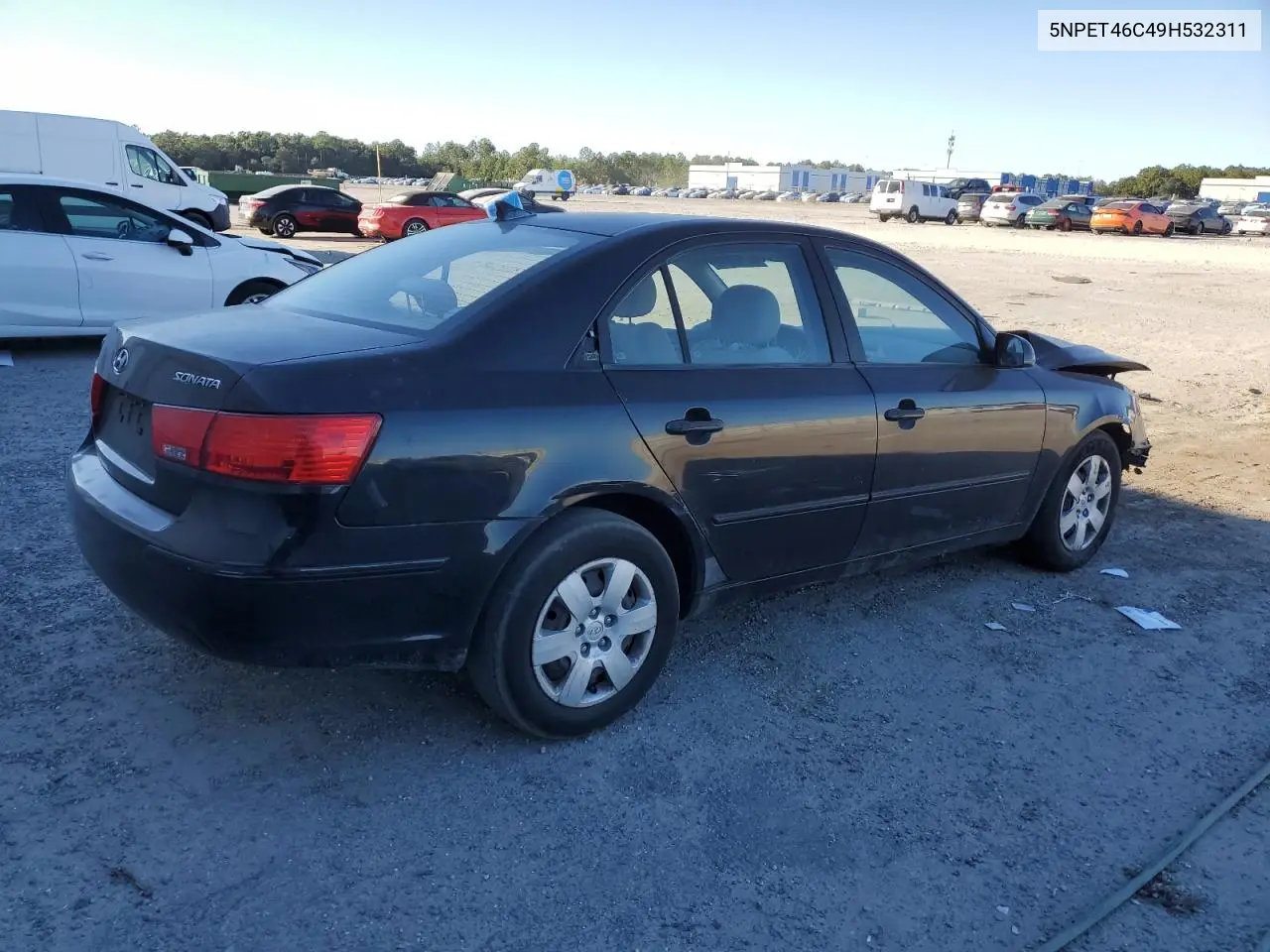 5NPET46C49H532311 2009 Hyundai Sonata Gls