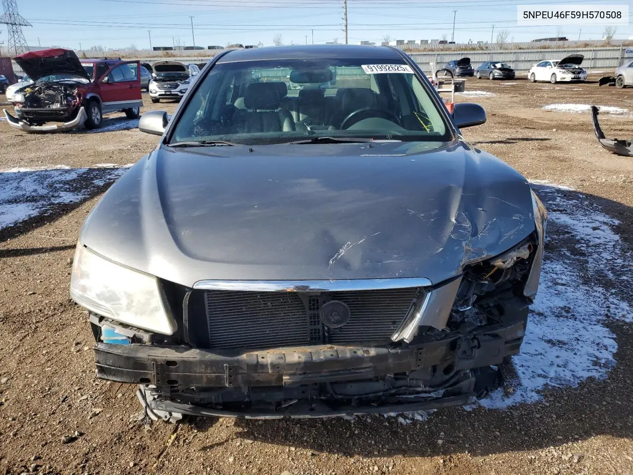 5NPEU46F59H570508 2009 Hyundai Sonata Se