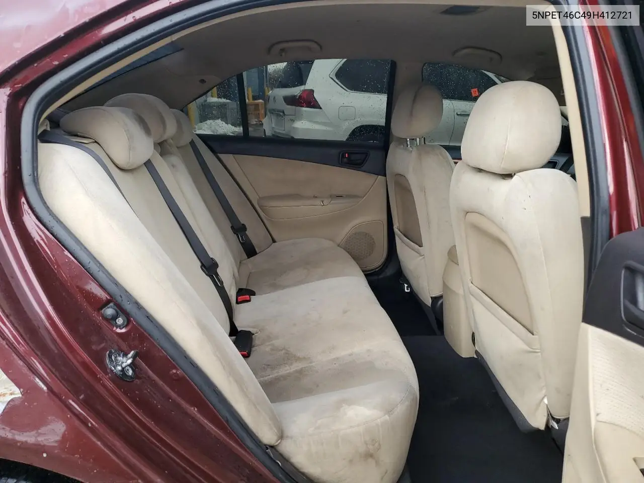 5NPET46C49H412721 2009 Hyundai Sonata Gls