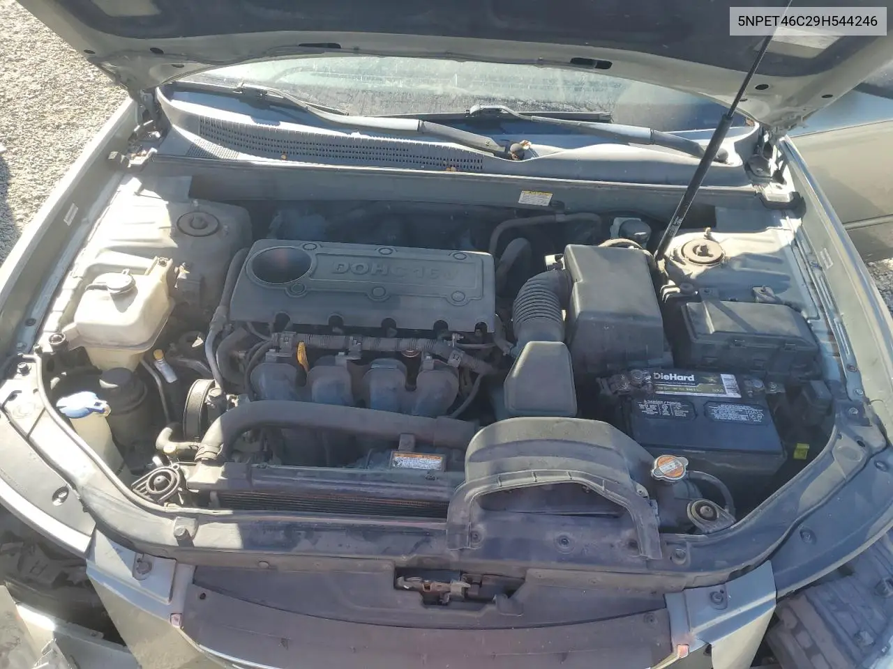 5NPET46C29H544246 2009 Hyundai Sonata Gls
