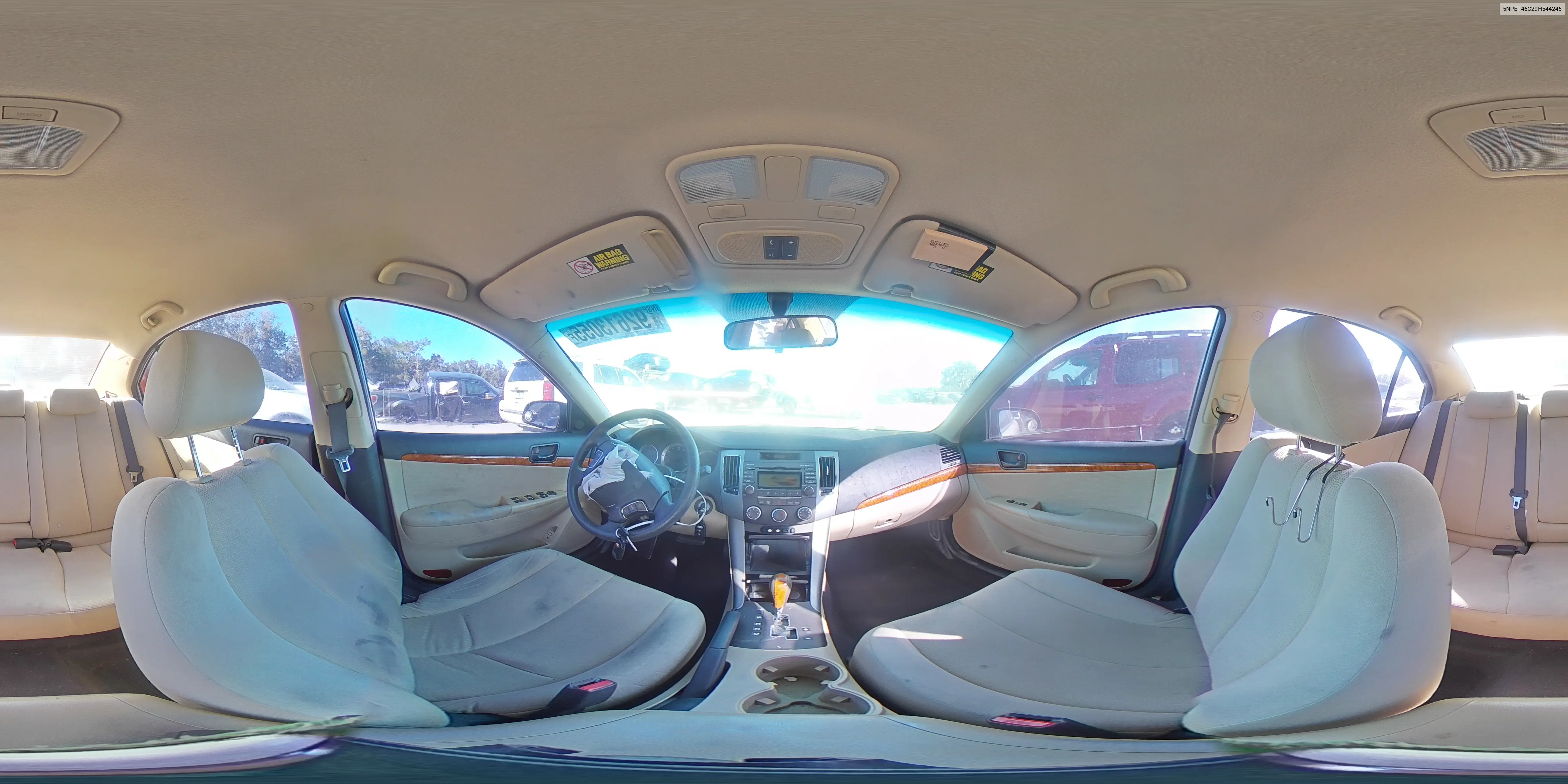 5NPET46C29H544246 2009 Hyundai Sonata Gls