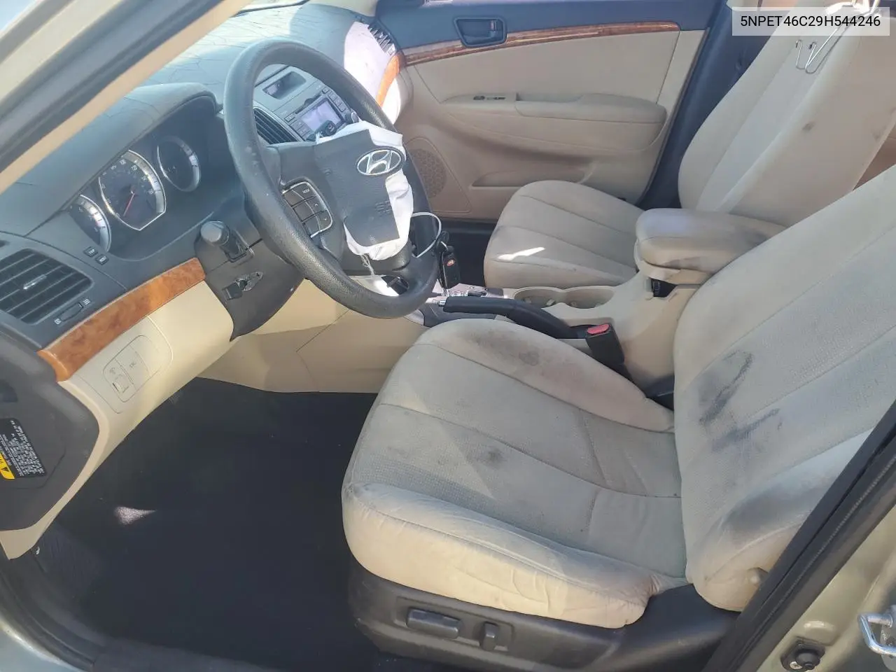 5NPET46C29H544246 2009 Hyundai Sonata Gls