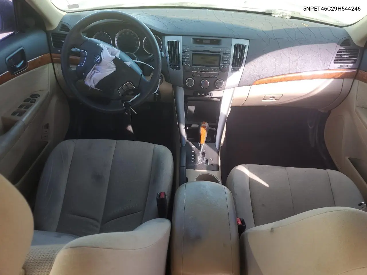 5NPET46C29H544246 2009 Hyundai Sonata Gls