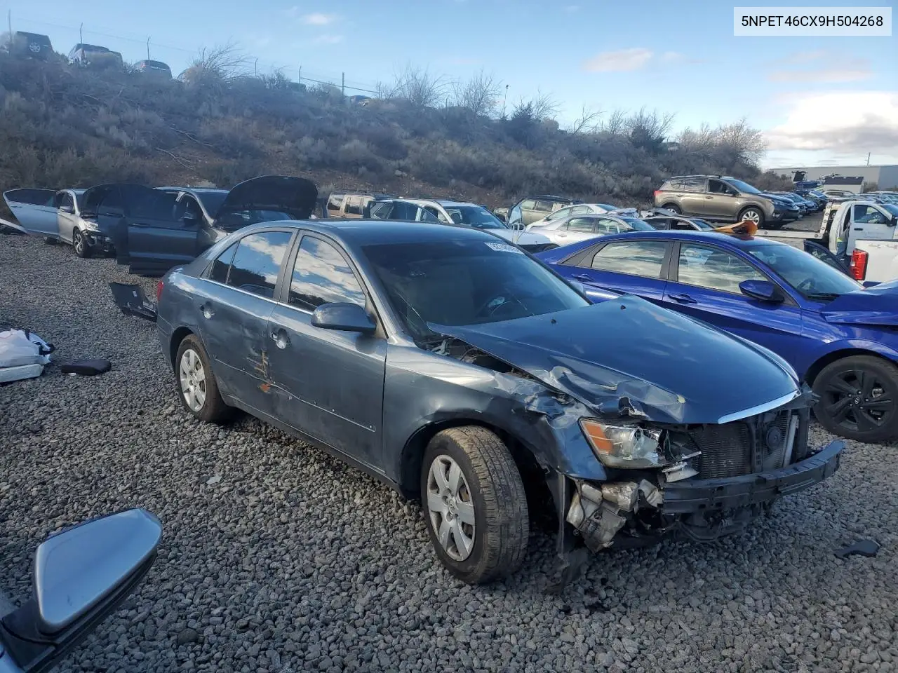 5NPET46CX9H504268 2009 Hyundai Sonata Gls