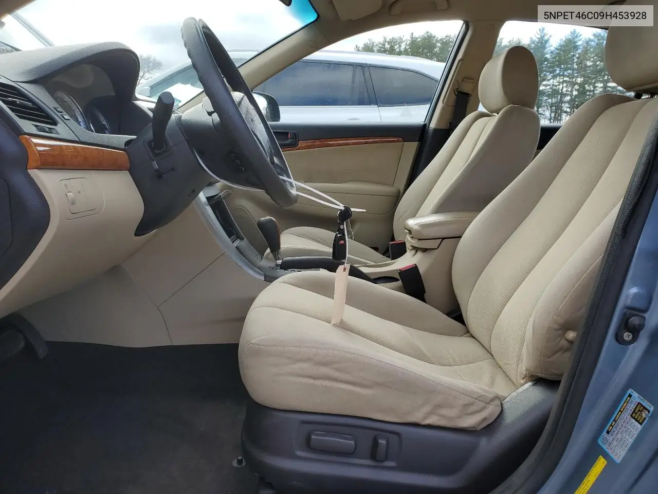 5NPET46C09H453928 2009 Hyundai Sonata Gls