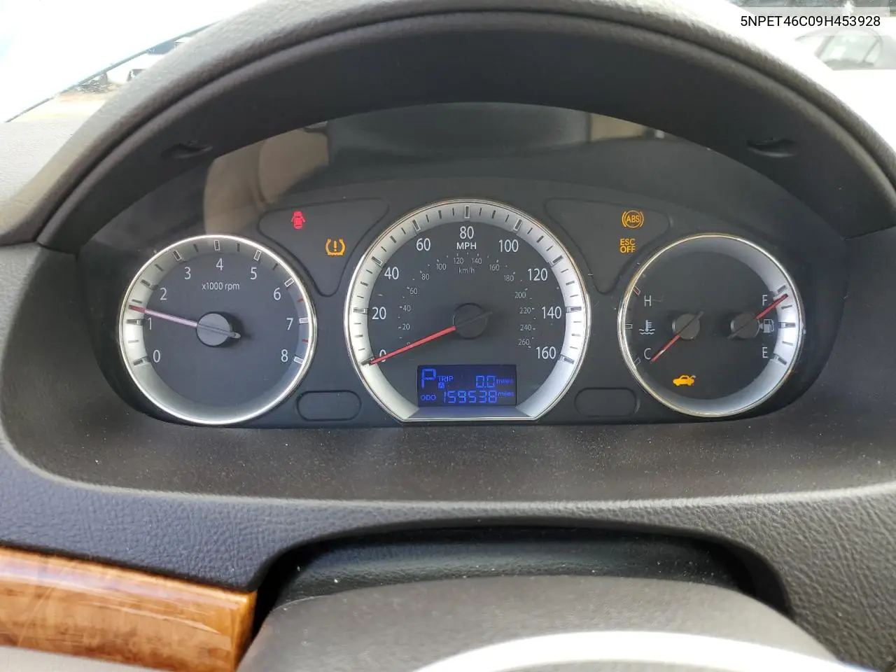 5NPET46C09H453928 2009 Hyundai Sonata Gls