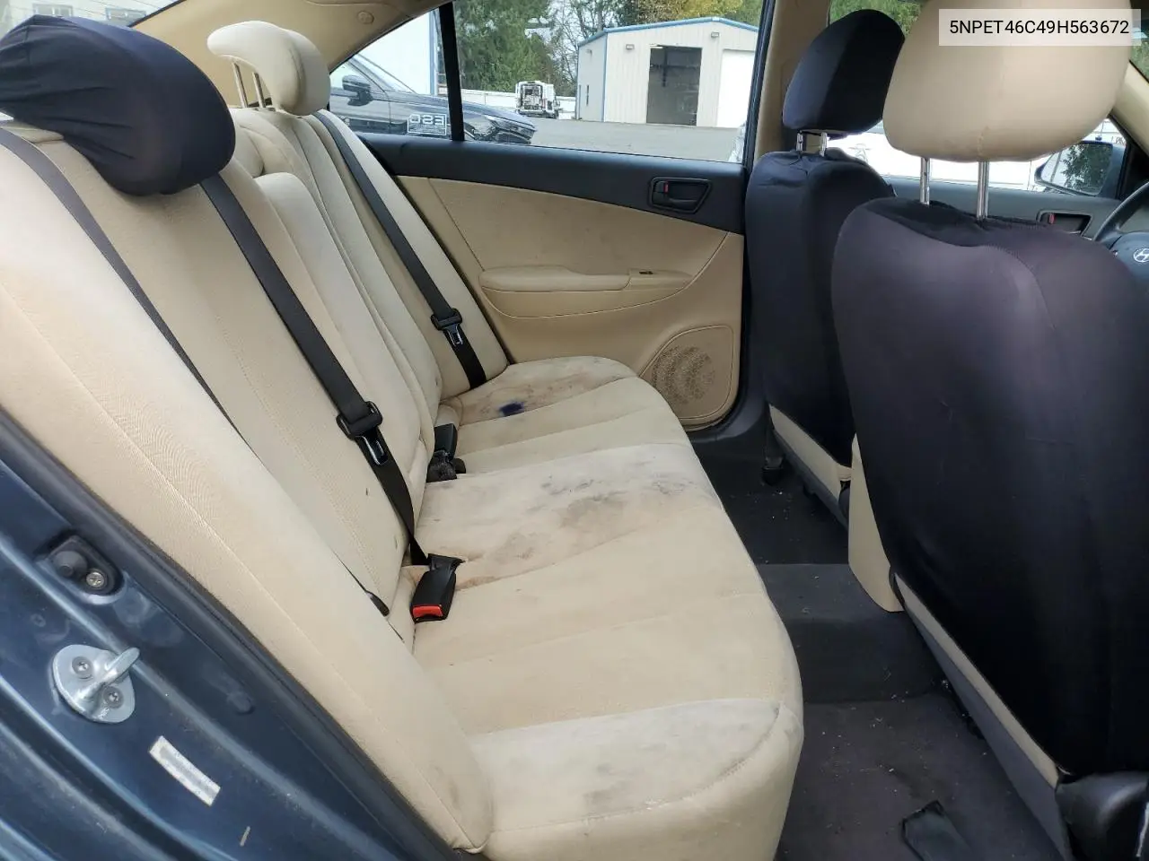 5NPET46C49H563672 2009 Hyundai Sonata Gls
