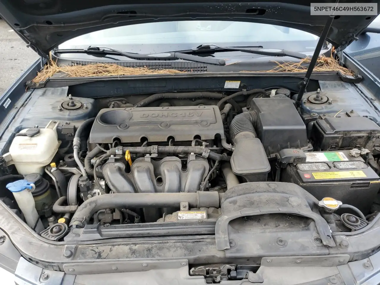 5NPET46C49H563672 2009 Hyundai Sonata Gls