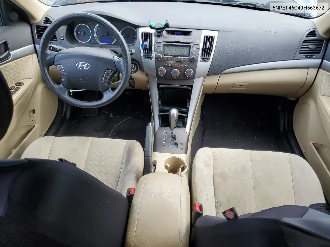 5NPET46C49H563672 2009 Hyundai Sonata Gls