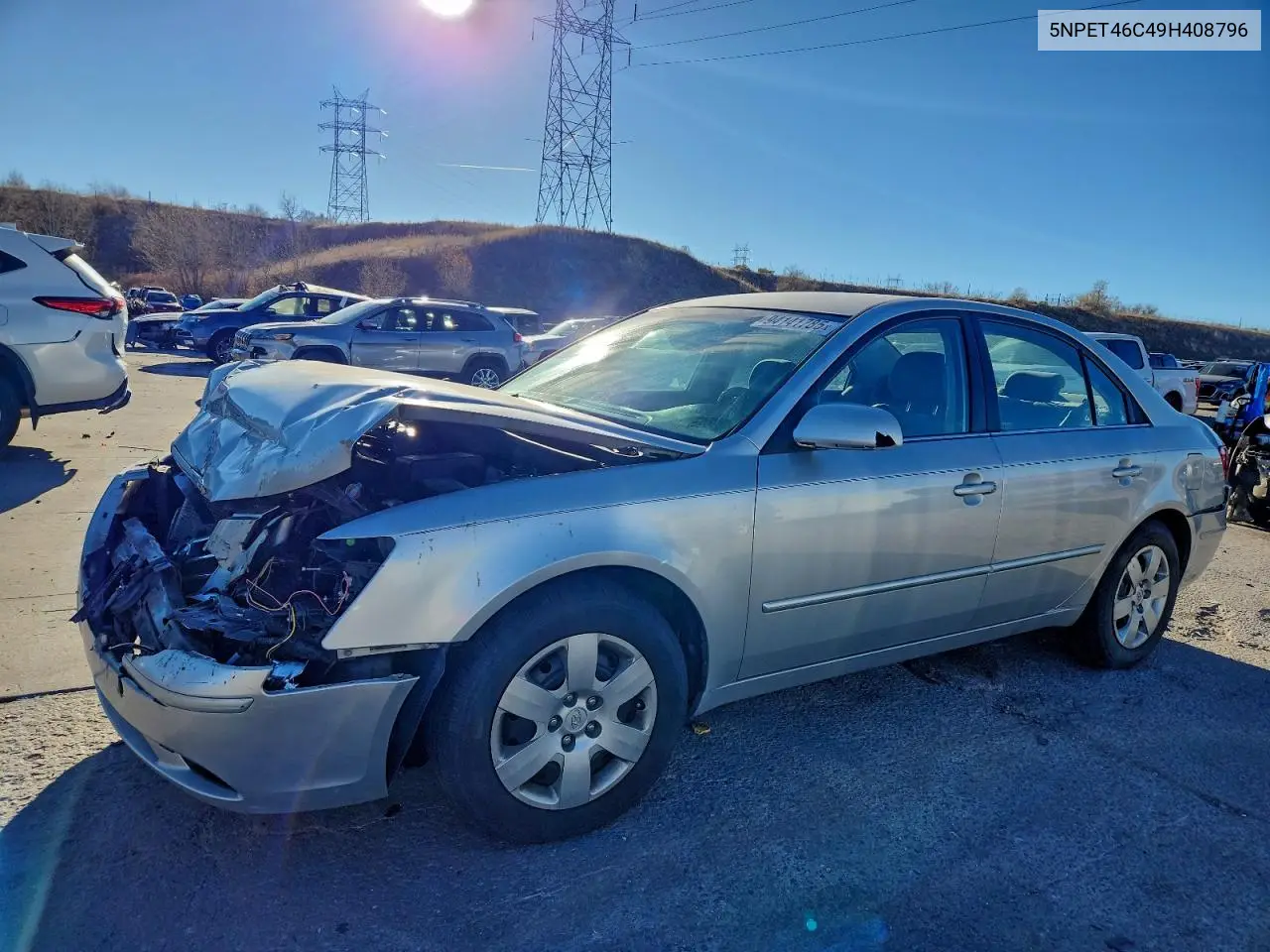 5NPET46C49H408796 2009 Hyundai Sonata Gls