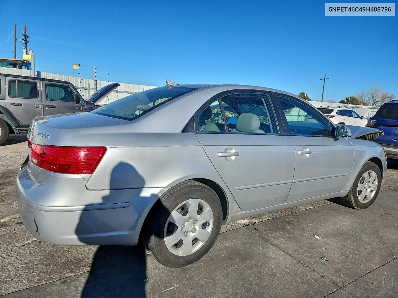 5NPET46C49H408796 2009 Hyundai Sonata Gls