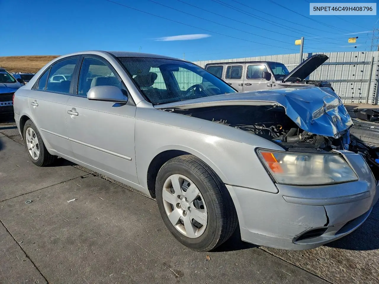 5NPET46C49H408796 2009 Hyundai Sonata Gls
