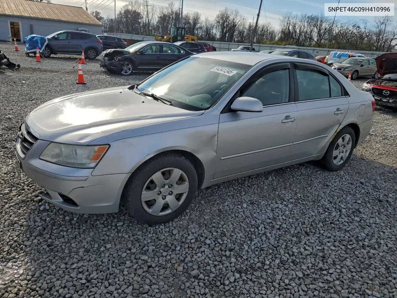 5NPET46C09H410996 2009 Hyundai Sonata Gls