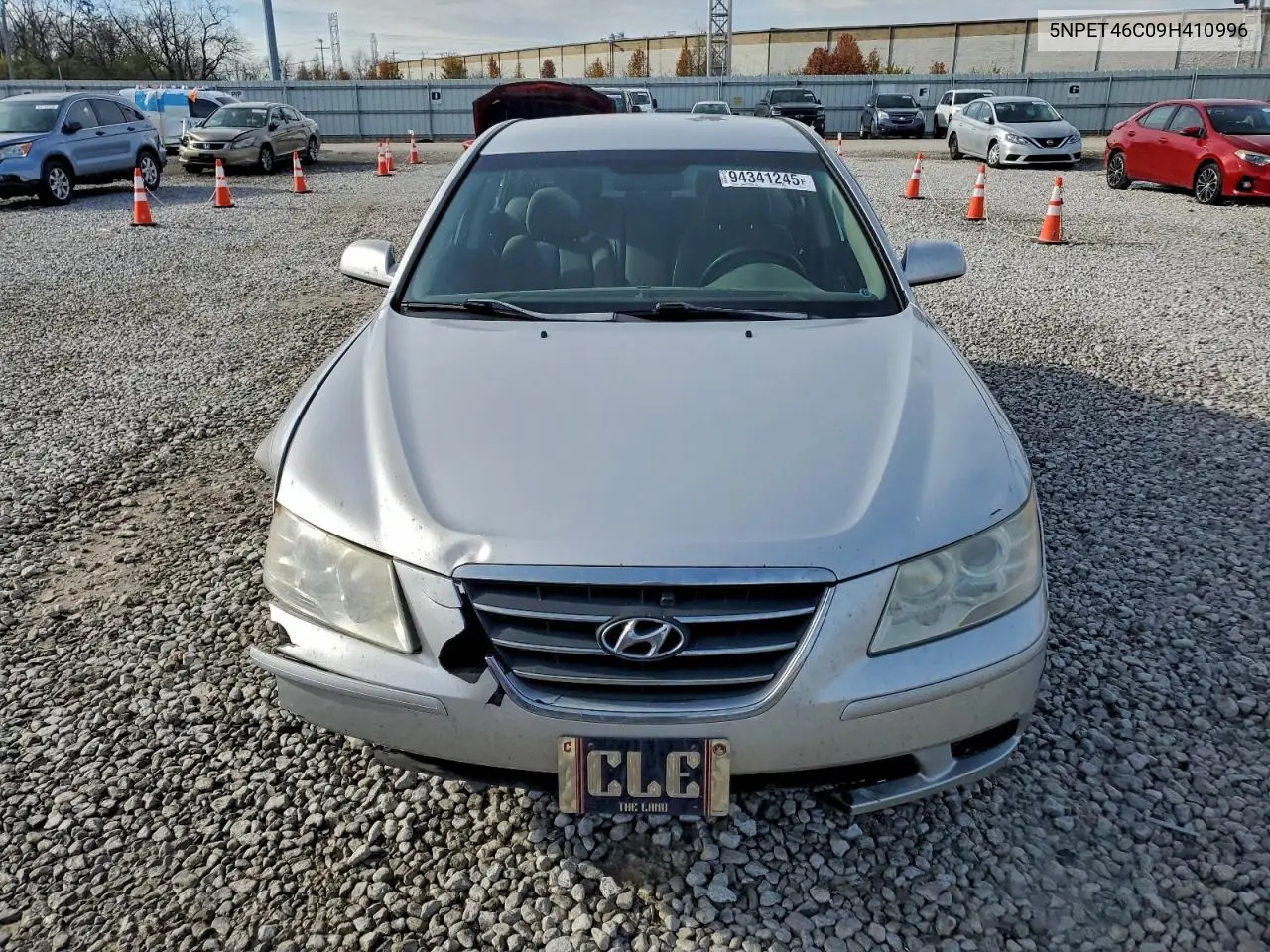 5NPET46C09H410996 2009 Hyundai Sonata Gls