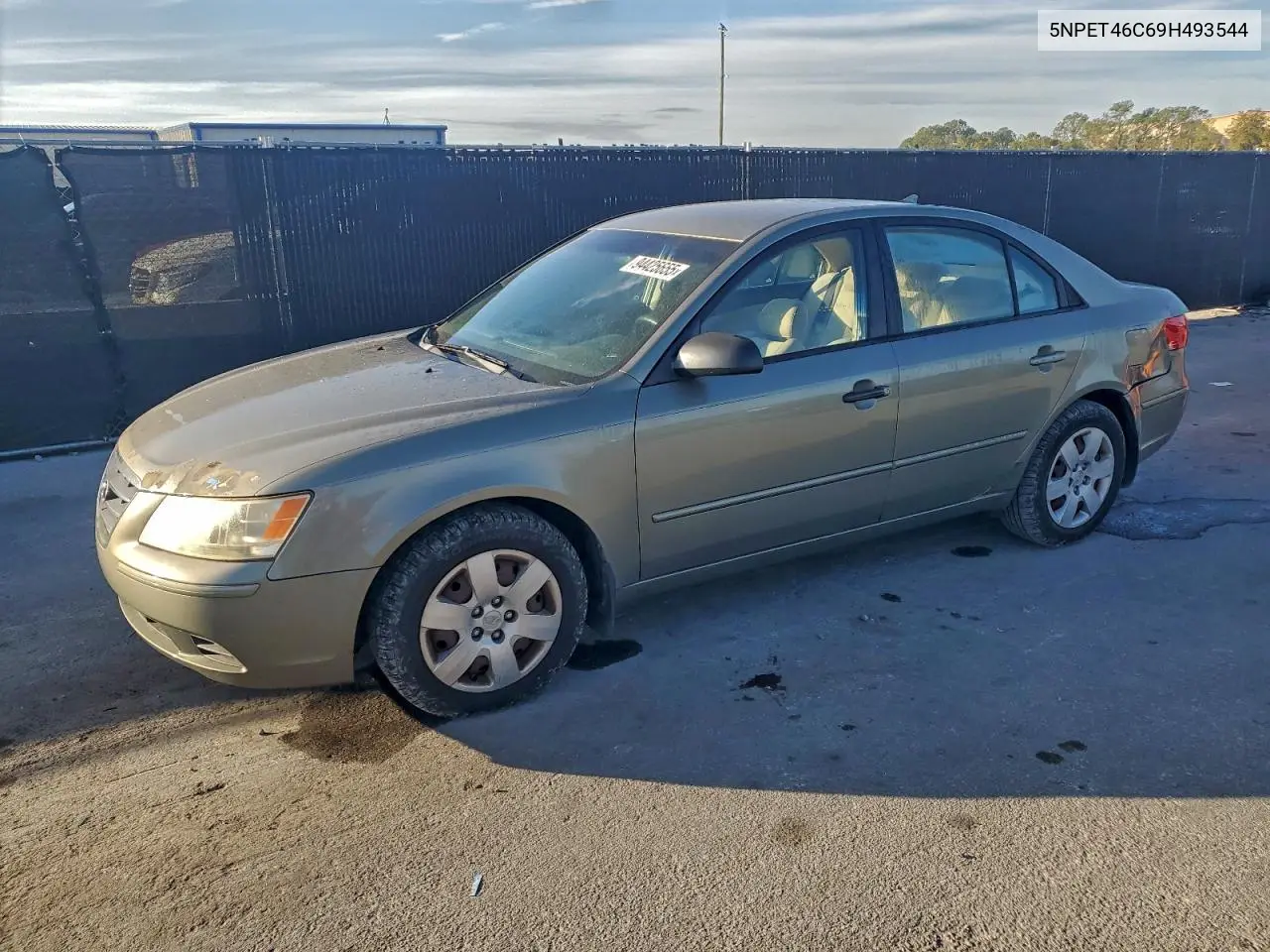 5NPET46C69H493544 2009 Hyundai Sonata Gls