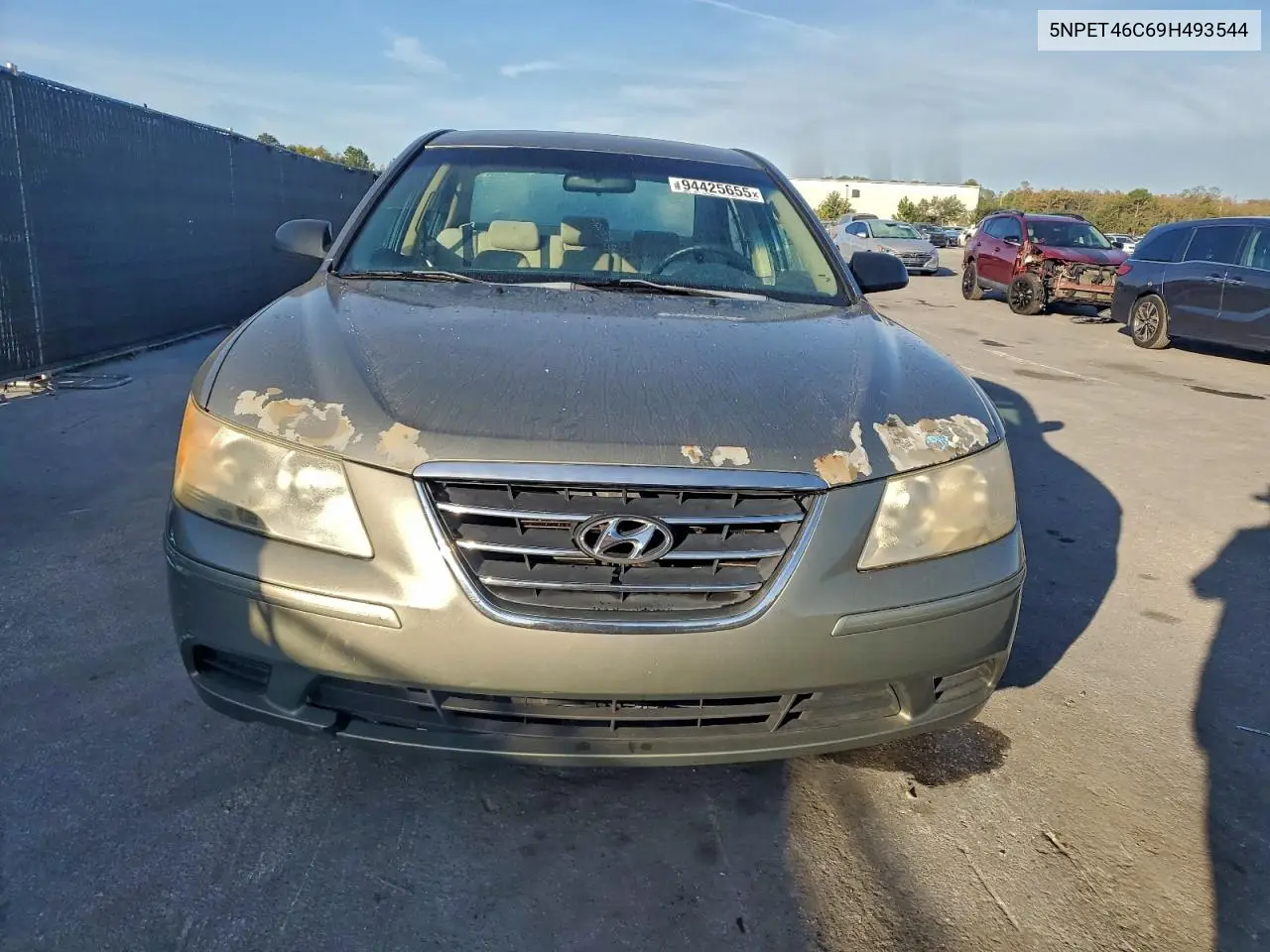 5NPET46C69H493544 2009 Hyundai Sonata Gls