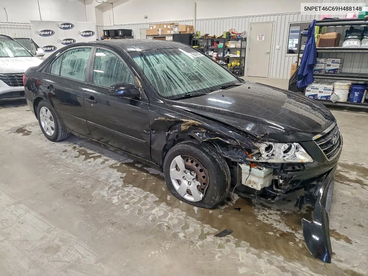 5NPET46C69H488148 2009 Hyundai Sonata Gls