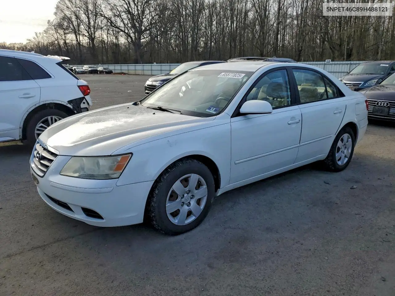 5NPET46C89H488121 2009 Hyundai Sonata Gls
