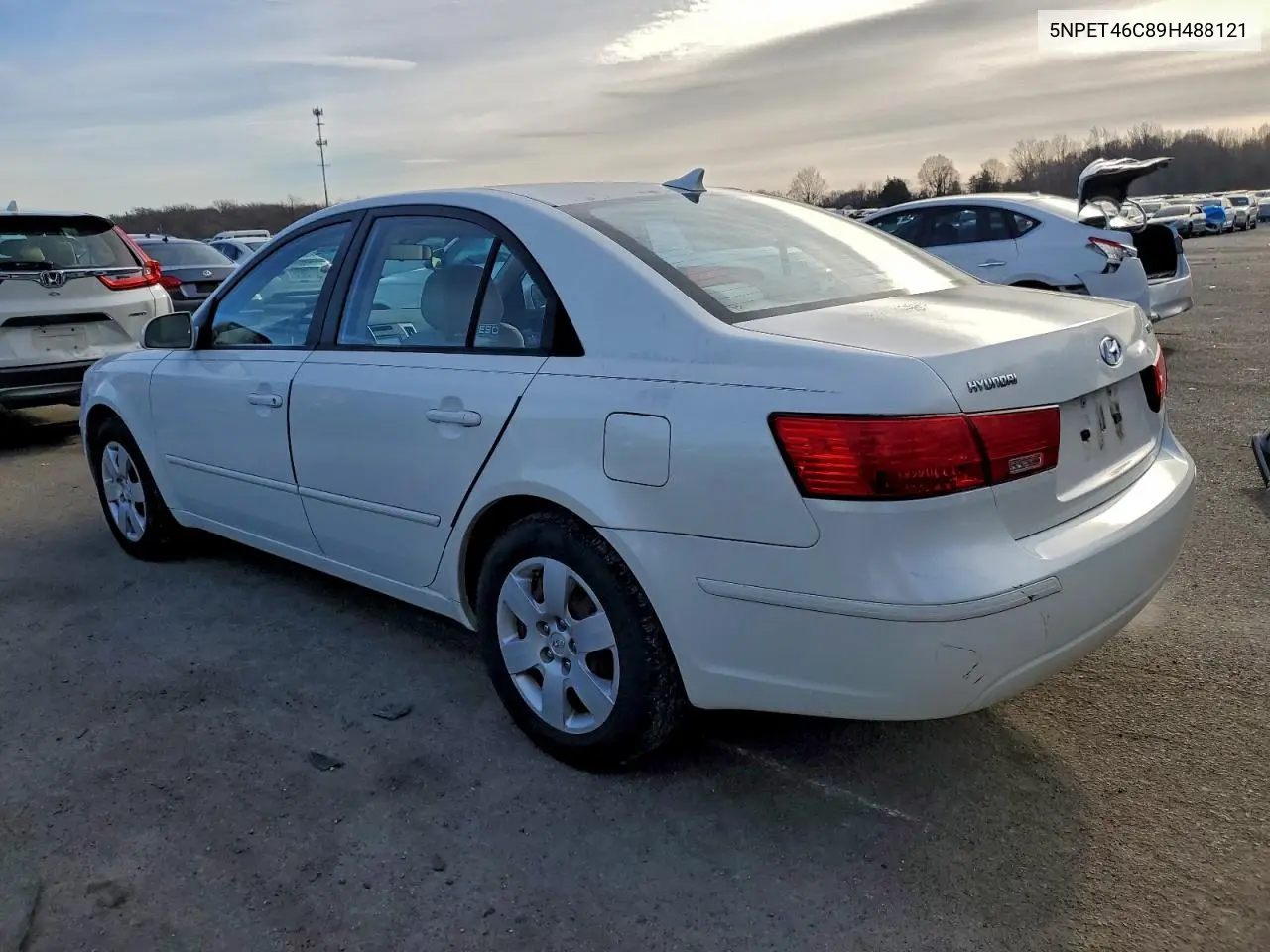 5NPET46C89H488121 2009 Hyundai Sonata Gls