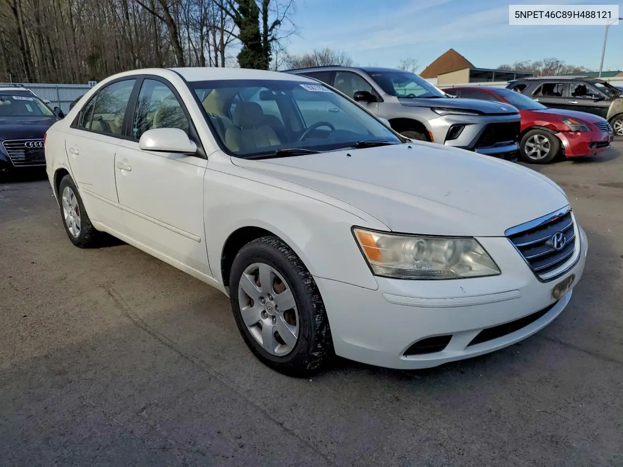 5NPET46C89H488121 2009 Hyundai Sonata Gls