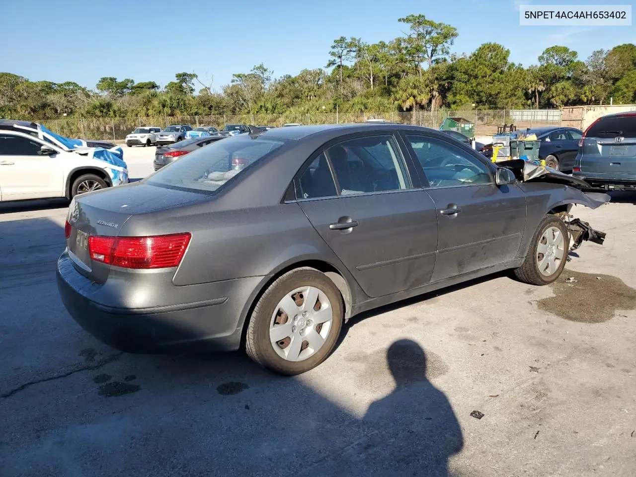 5NPET4AC4AH653402 2010 Hyundai Sonata Gls