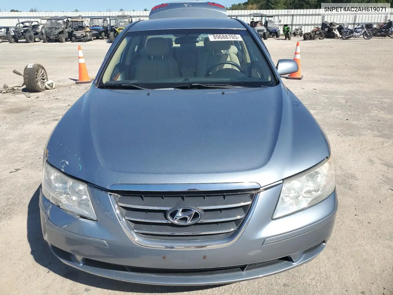 5NPET4AC2AH619071 2010 Hyundai Sonata Gls