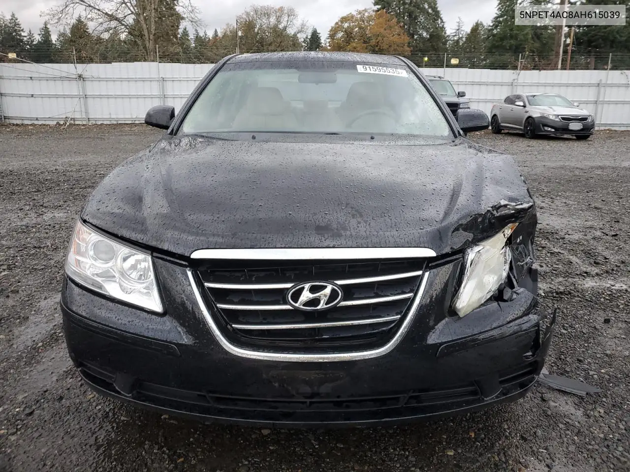 5NPET4AC8AH615039 2010 Hyundai Sonata Gls