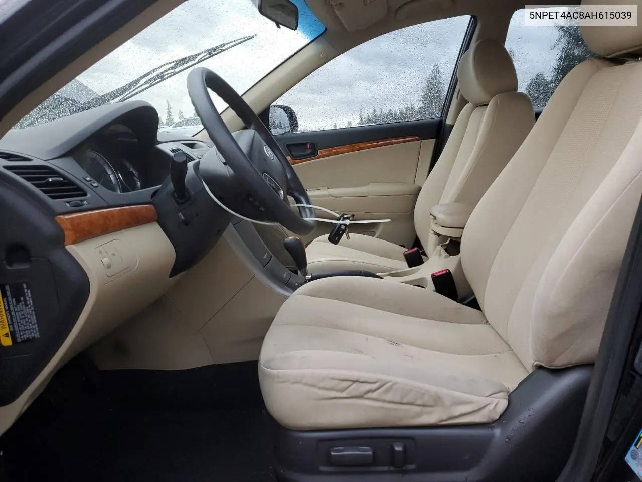 5NPET4AC8AH615039 2010 Hyundai Sonata Gls