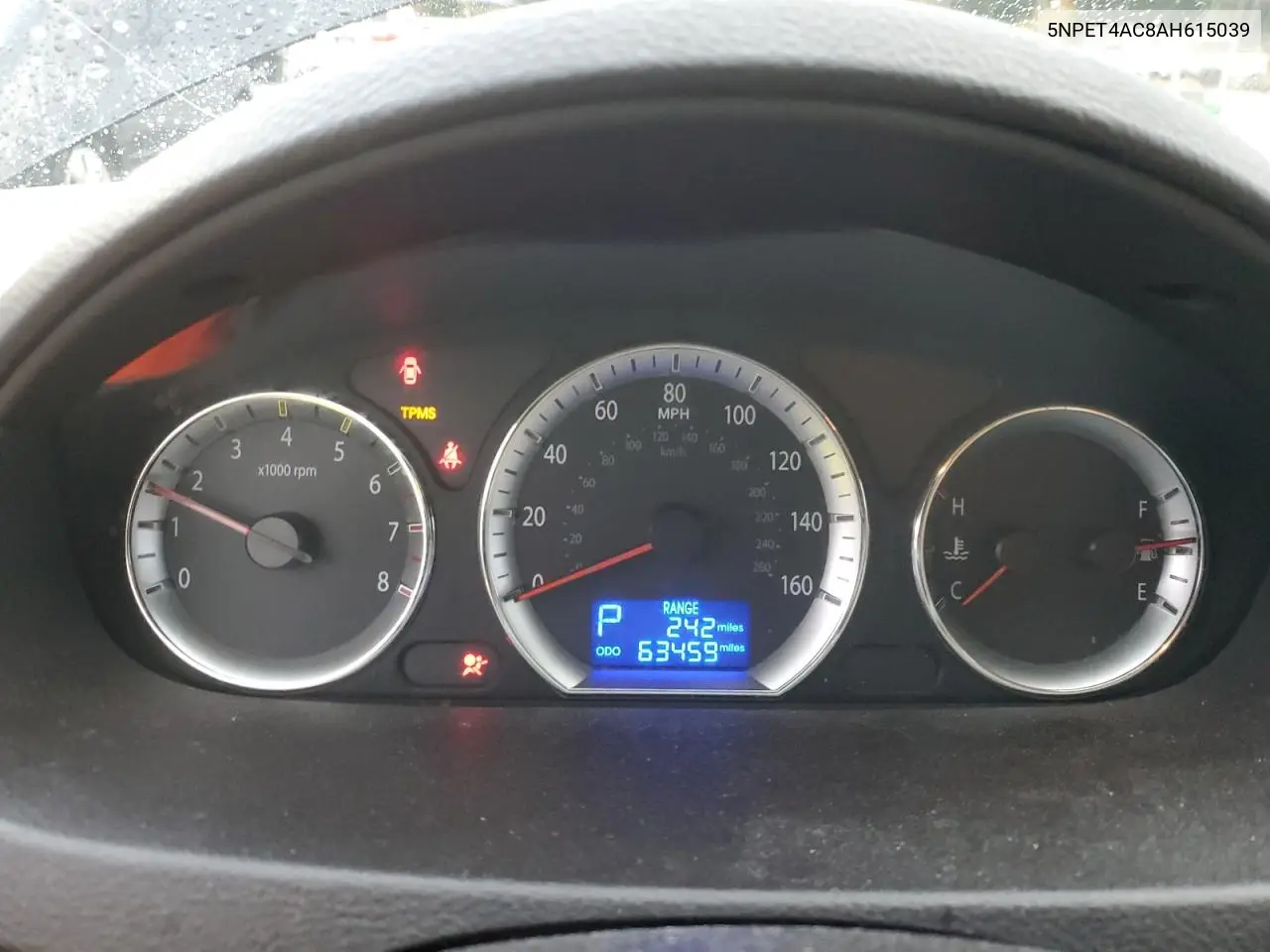 5NPET4AC8AH615039 2010 Hyundai Sonata Gls