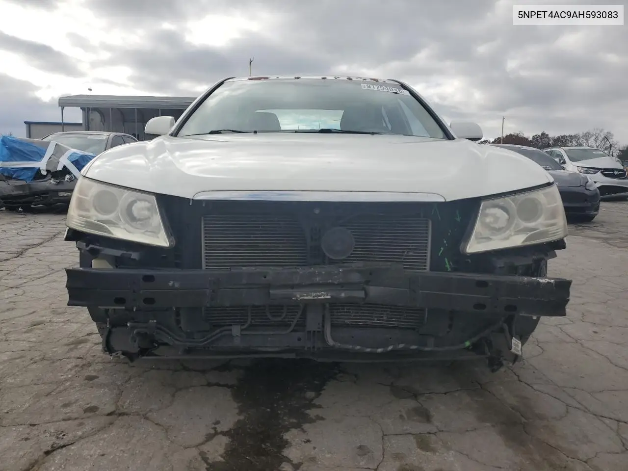 5NPET4AC9AH593083 2010 Hyundai Sonata Gls