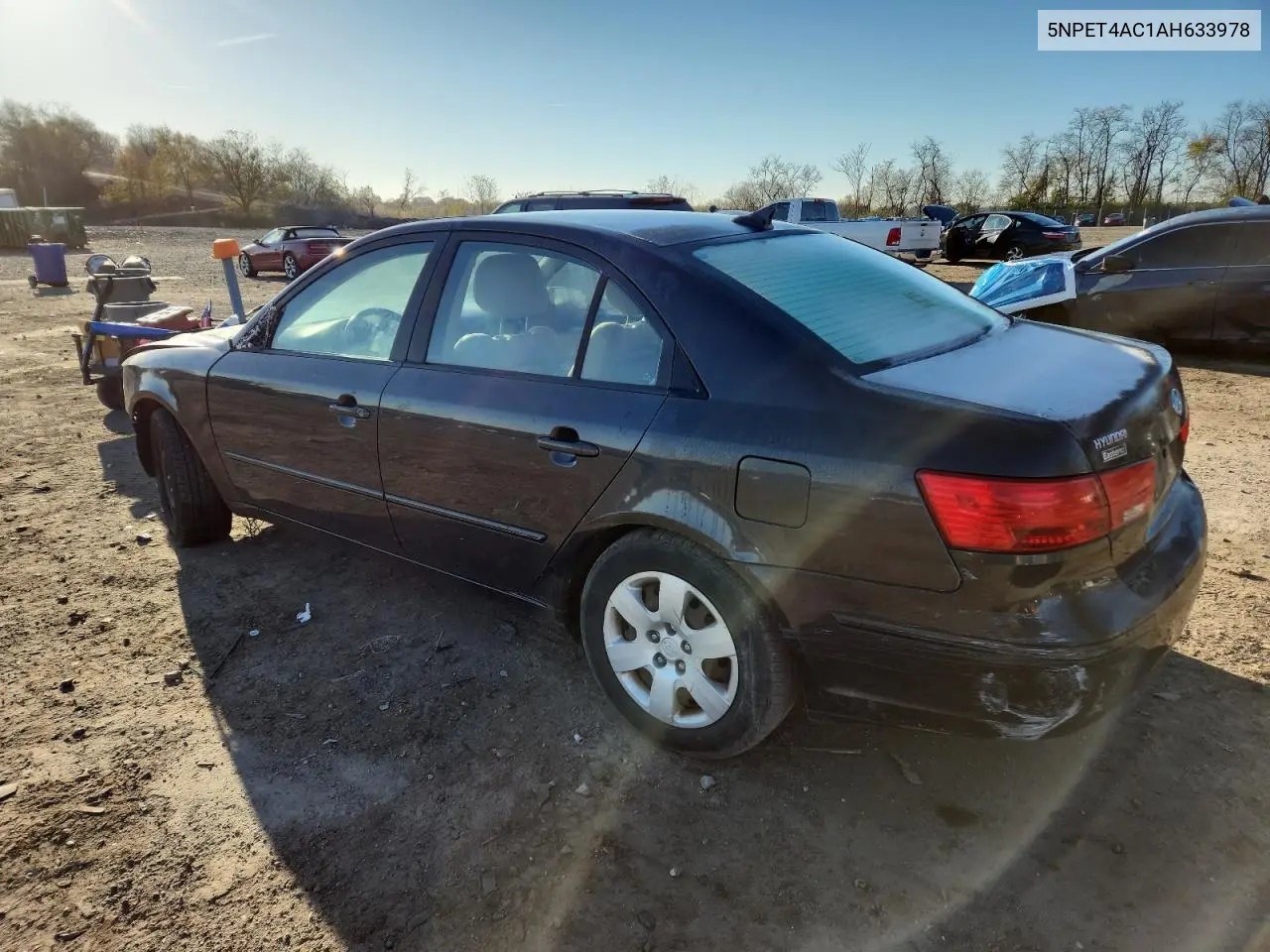 5NPET4AC1AH633978 2010 Hyundai Sonata Gls