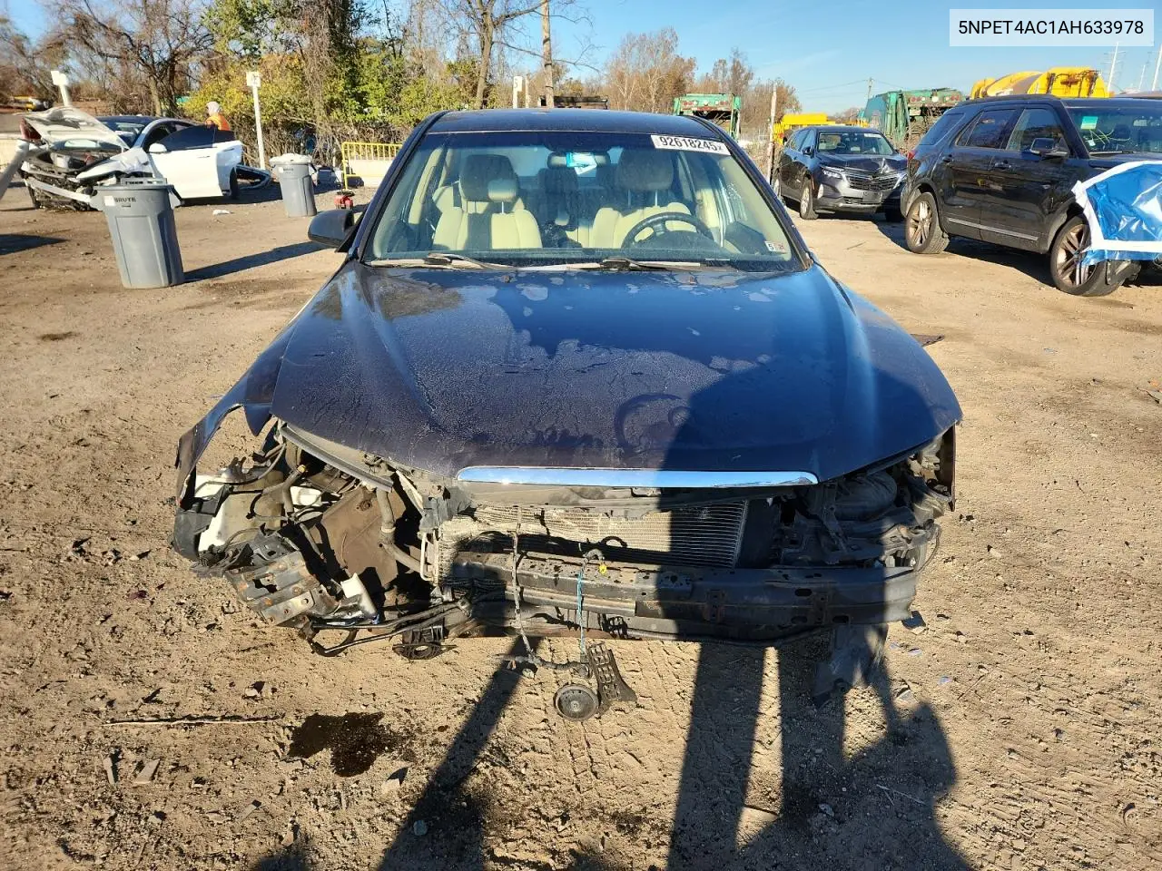5NPET4AC1AH633978 2010 Hyundai Sonata Gls