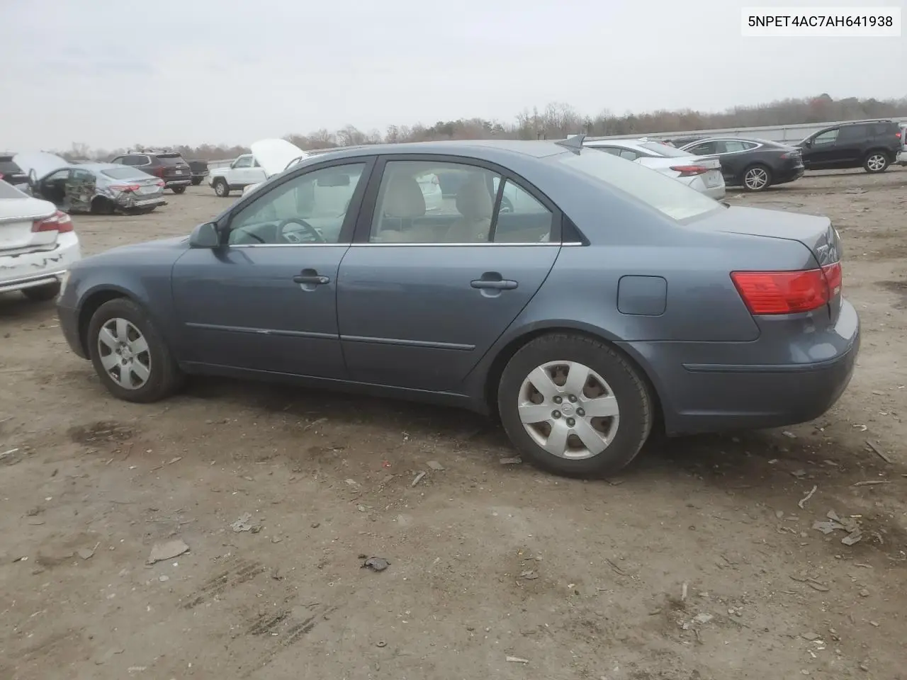 5NPET4AC7AH641938 2010 Hyundai Sonata Gls